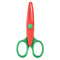 Color Lace DIY Scissors 67in Comfortable Grip Wavy Pattern Art Safety Scissors 9