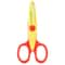 Color Lace DIY Scissors 67in Comfortable Grip Wavy Pattern Art Safety Scissors 10