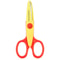 Color Lace DIY Scissors 67in Comfortable Grip Wavy Pattern Art Safety Scissors 10