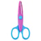 Color Lace DIY Scissors 67in Comfortable Grip Wavy Pattern Art Safety Scissors 11
