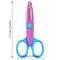 Color Lace DIY Scissors 67in Comfortable Grip Wavy Pattern Art Safety Scissors 5