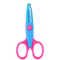 Color Lace DIY Scissors 67in Comfortable Grip Wavy Pattern Art Safety Scissors 7