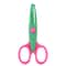 Color Lace DIY Scissors 67in Comfortable Grip Wavy Pattern Art Safety Scissors 8