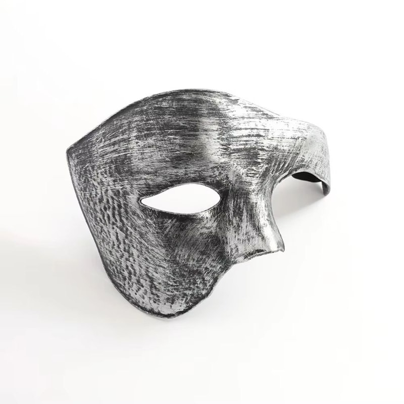 Phantom HalfFace Cosplay Mask Creative Masquerade Costume Accessory 10