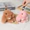 Fluffy Bunny Fur Pom Pom Keychain Soft Cute Rabbit Bag Charm 1