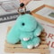 Fluffy Bunny Fur Pom Pom Keychain Soft Cute Rabbit Bag Charm 6