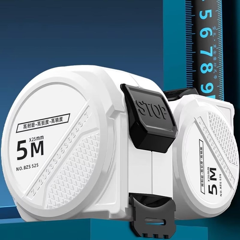 Blue Portable Tape Measure 98164246328ft WearResistant Auto Lock Measuring Ruler 0