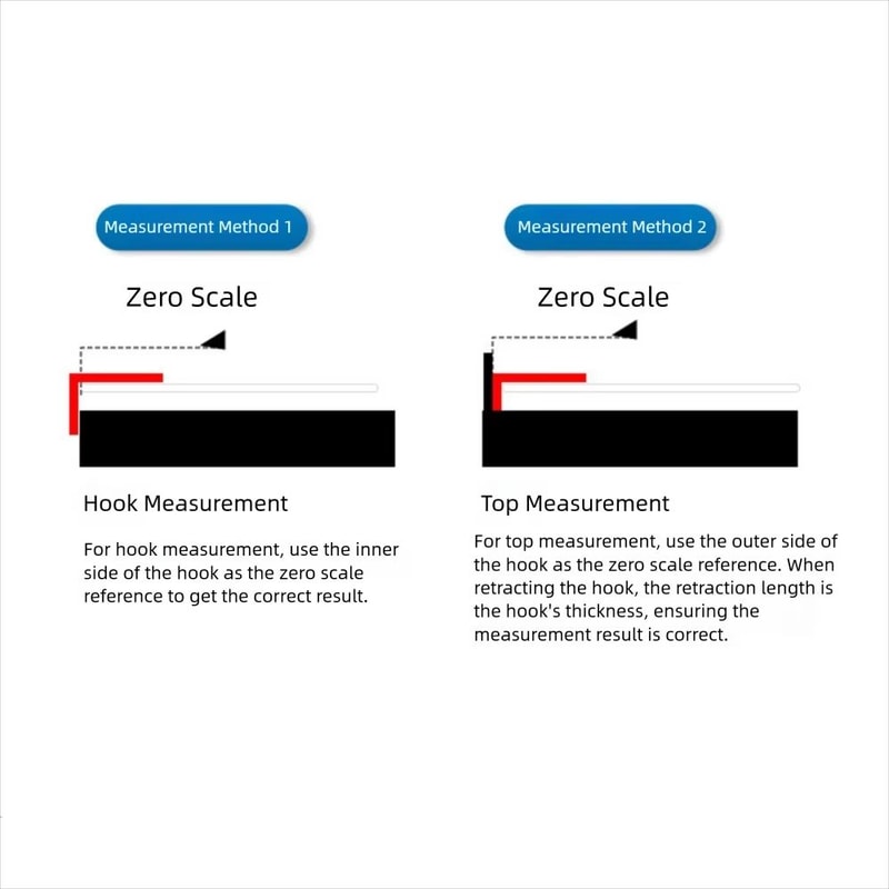 Blue Portable Tape Measure 98164246328ft WearResistant Auto Lock Measuring Ruler 5