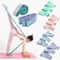 Elastic Yoga Stretching Belt Resistance Band 66ft Pilates Pull Strap For Flexibility 0