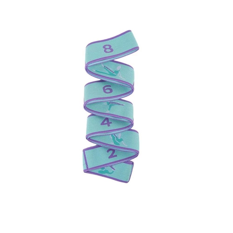 Elastic Yoga Stretching Belt Resistance Band 66ft Pilates Pull Strap For Flexibility 9