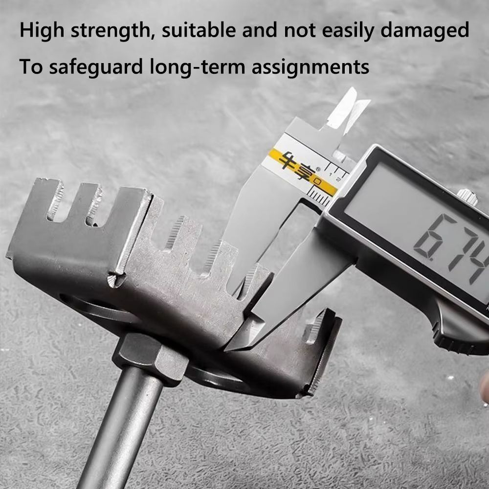 MultiFunction Portable Square Hole Punch Tool For Drills And Slot Cutting 2