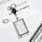 Transparent Kpop Photocard Holder With Lanyard Student ID Card Protector Display Case 9