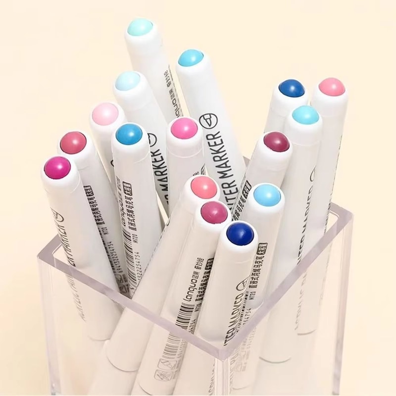 Acrylic Liquid Marker Pens Set 9 Colors For Drawing Painting Graffiti Art 2