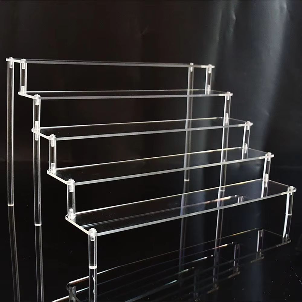 Acrylic Display Stand 15 Tier Transparent Rack For Cupcakes Perfume Dolls Collectibles 2