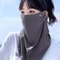 Breathable Ice Silk Sun Protection Face Mask Neck Scarf For Outdoor Riding 0