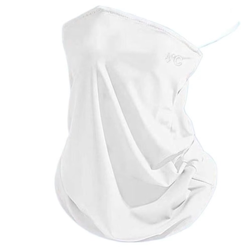 Breathable Ice Silk Sun Protection Face Mask Neck Scarf For Outdoor Riding 6