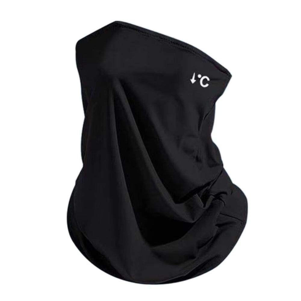 Breathable Ice Silk Sun Protection Face Mask Neck Scarf For Outdoor Riding 7