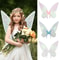 Sparkling Fairy Costume Wings For Kids Adults Halloween Party DressUp 0