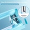 Metal DoubleHole Punch Tool Rotary Binding Cutter For DIY Crafts Office 4