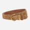 Genuine Leather Suede Womens Belt With Alloy Pin Buckle Retro Luxury Design 1