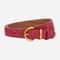 Genuine Leather Suede Womens Belt With Alloy Pin Buckle Retro Luxury Design 3
