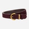 Genuine Leather Suede Womens Belt With Alloy Pin Buckle Retro Luxury Design 4
