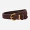 Genuine Leather Suede Womens Belt With Alloy Pin Buckle Retro Luxury Design 12