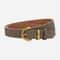 Genuine Leather Suede Womens Belt With Alloy Pin Buckle Retro Luxury Design 6