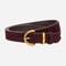 Genuine Leather Suede Womens Belt With Alloy Pin Buckle Retro Luxury Design 20