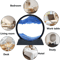 3D Moving Sand Art Picture Round Glass Deep Sea Sandscape Hourglass Quicksand Craft For Office Hom 4