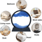 3D Moving Sand Art Picture Round Glass Deep Sea Sandscape Hourglass Quicksand Craft For Office Hom 4