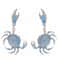 Playful Crab Earrings For Everyday Style Cute Animal Fashion Jewelry 6