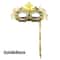 Handheld Venetian Masquerade Mask Elegant Party Costume Accessory 9
