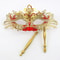 Handheld Venetian Masquerade Mask Elegant Party Costume Accessory 3