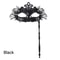 Handheld Venetian Masquerade Mask Elegant Party Costume Accessory 7