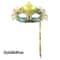 Handheld Venetian Masquerade Mask Elegant Party Costume Accessory 11