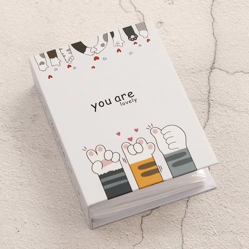 Cute 100Pocket 4R Photo Album Cartoon Memory Book For Photos 9