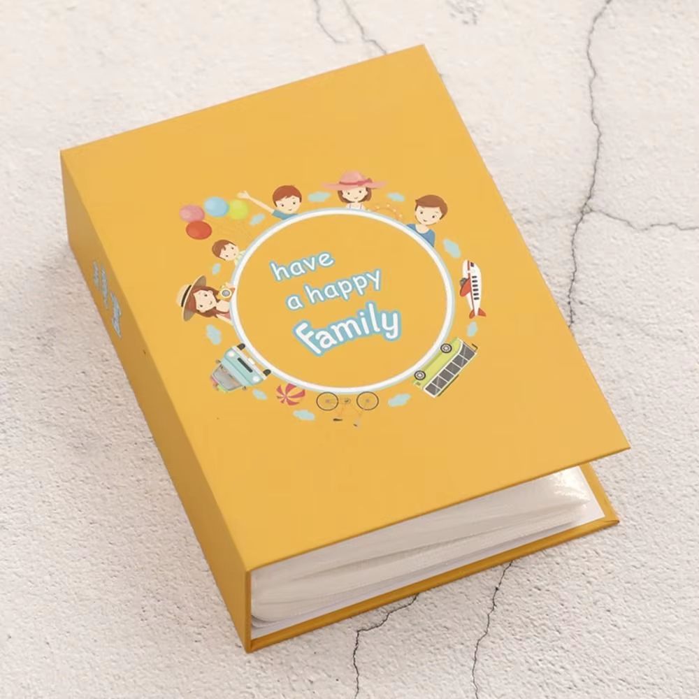 Cute 100Pocket 4R Photo Album Cartoon Memory Book For Photos 7
