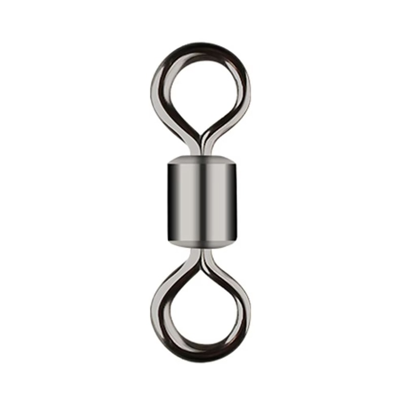 Colorful AmericanStyle Fishing Swivel Ring Connectors 100Piece Professional Tackle Set 1