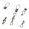Carbon Steel Pike Fishing Barrel Bearing Rolling Swivel And Pin Connector Set 20100pcs 2