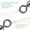 100Piece Stainless Steel Rolling Fishing Swivels And Ring Connectors Set 5