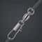 20Piece Ball Bearing Fishing Swivels With Interlock Snap Pin Stainless Steel 4