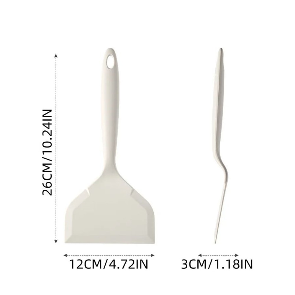 HeatResistant Silicone Spatula FoodGrade NonStick Kitchen Tool 5
