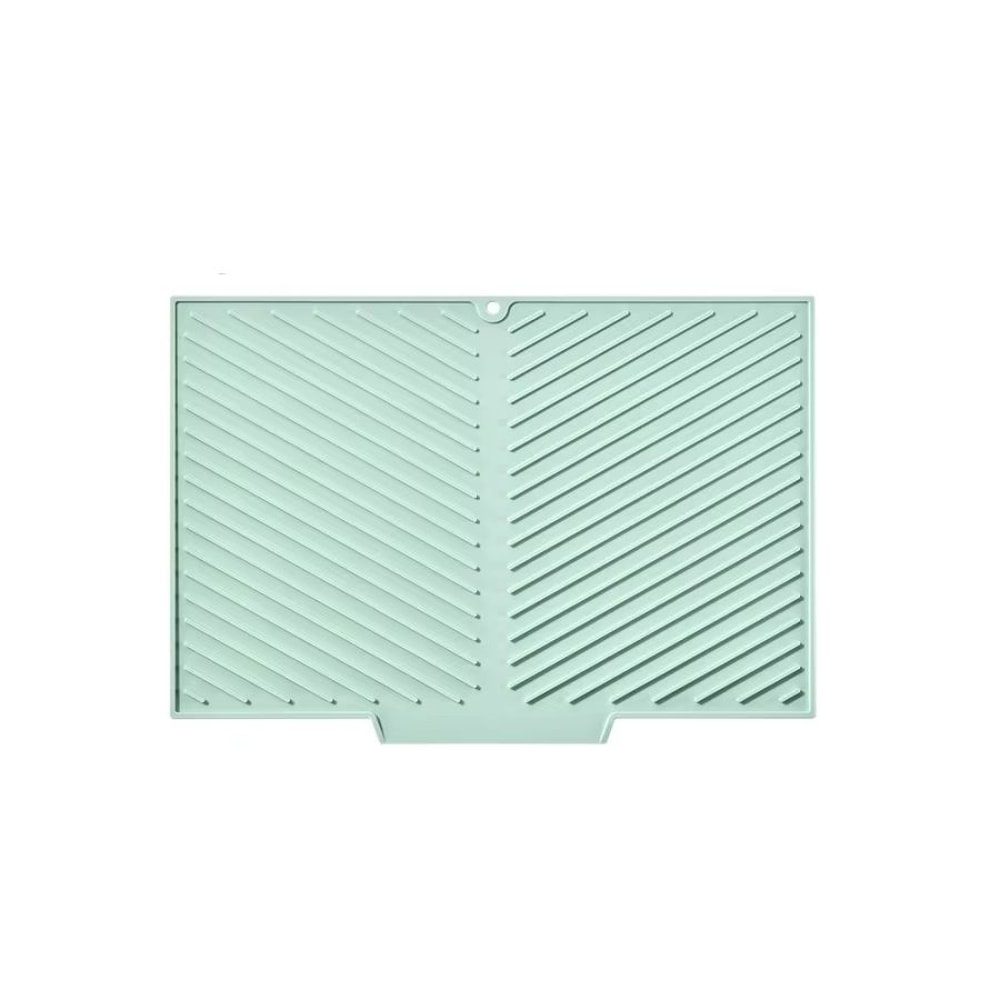 Silicone Draining Storage Pad With Slope Drainage And NonSlip Surface 6