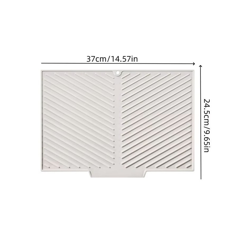 Silicone Draining And Heat Insulation Mat For Kitchen And Bathroom 6