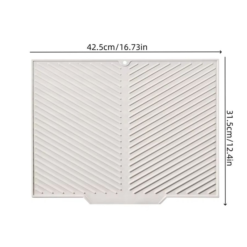 Silicone Draining And Heat Insulation Mat For Kitchen And Bathroom 7