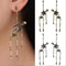 Halloween Skull Earrings Silver Or Bronze Pair For Party And Costume 0