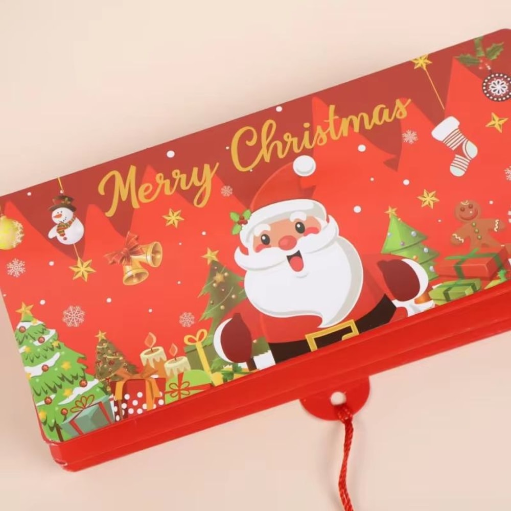 Christmas Red Envelope Money Gift Card Holder Festive Wallet 5