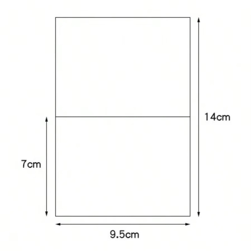 10Piece Happy Birthday Greeting Cards Random Styles Folded Party Message Cards 5