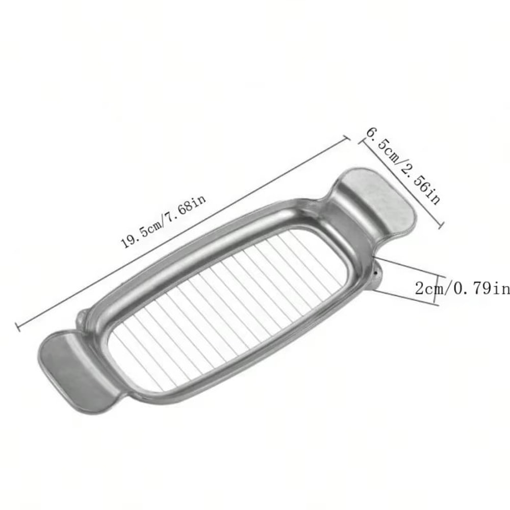 Premium Stainless Steel Cheese Slicer And Food Divider For Kitchen Prep 5